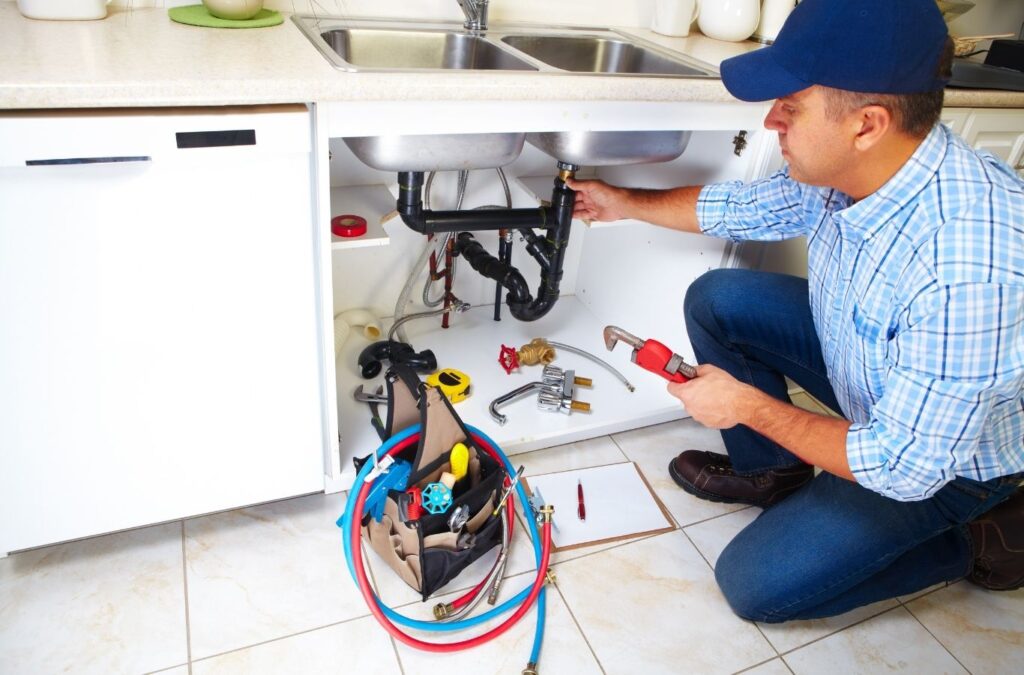 Saving Plumbing professional performing plumber service in Richmond Hill, ON using modern equipment to deliver accurate repairs and dependable plumbing solutions. Plumber Near Me.