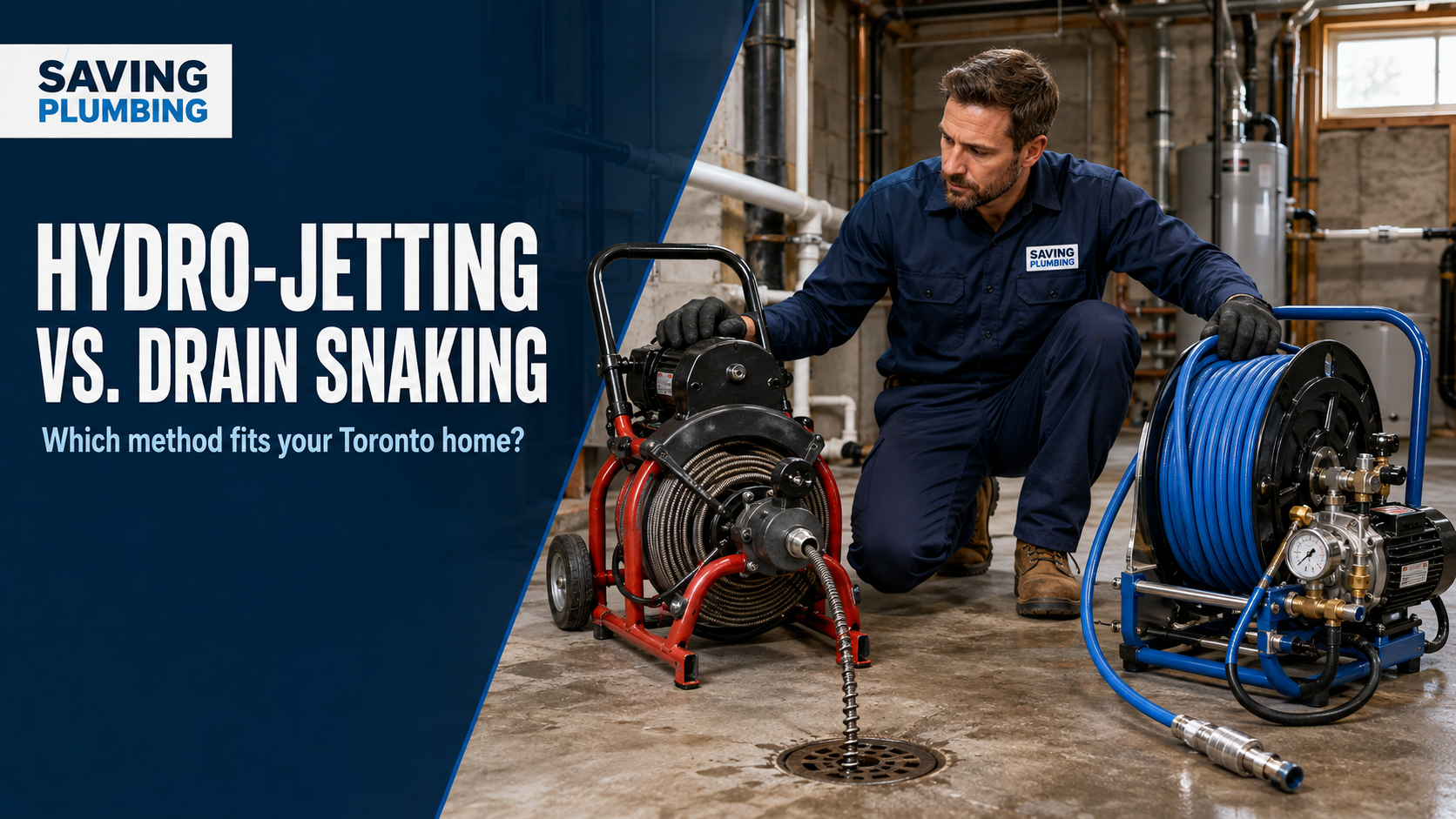 Hydro-Jetting vs. Drain Snaking: Which Is Right for Your Home?